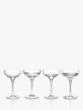 Waterford Crystal Cut Glass Mixology Small Coupe Glasses, Set of 4, 120ml