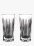 Waterford Crystal Gin Journeys Aras Cut Glass Highballs, Set of 2, 400ml, Clear