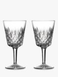 Waterford Crystal Lismore Cut Glass Goblets, Set of 2, 250ml
