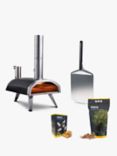 Ooni Fyra 12 Portable Outdoor Pizza Oven with 30cm Pizza Peel, 3kg Pellets & 700g Firelighters Set