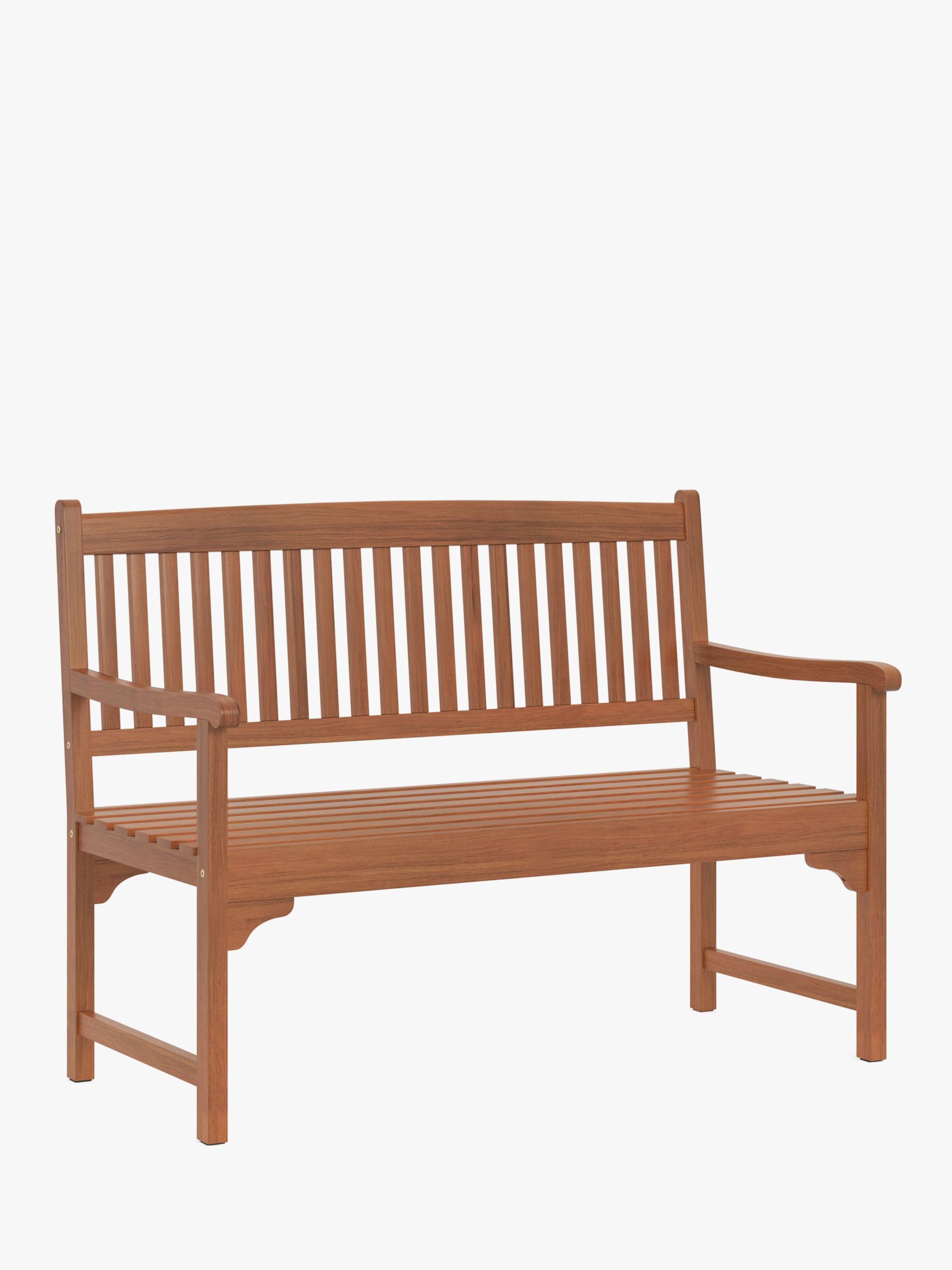 Photo of John lewis anyday 2-seater garden bench fsc-certified -eucalyptus wood- natural