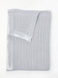 John Lewis & Partners Baby GOTS Organic Cotton Cellular Pram Blanket, 90 x 70cm