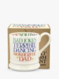Emma Bridgewater Rainbow Toast 'Wonderful Dad' Half Pint Mug, 300ml, White/Multi