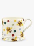 Emma Bridgewater Bumblebee Polka Dot Small Mug, 175ml, Yellow/Multi