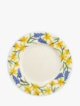 Emma Bridgewater Daffodils Dinner Plate, 27cm, White/Yellow