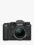 Fujifilm X-T3 Compact System Camera with XF 18-55mm IS Lens, 4K Ultra HD, 26.1MP, Wi-Fi, OLED EVF, 3” LCD Touch Screen, Black