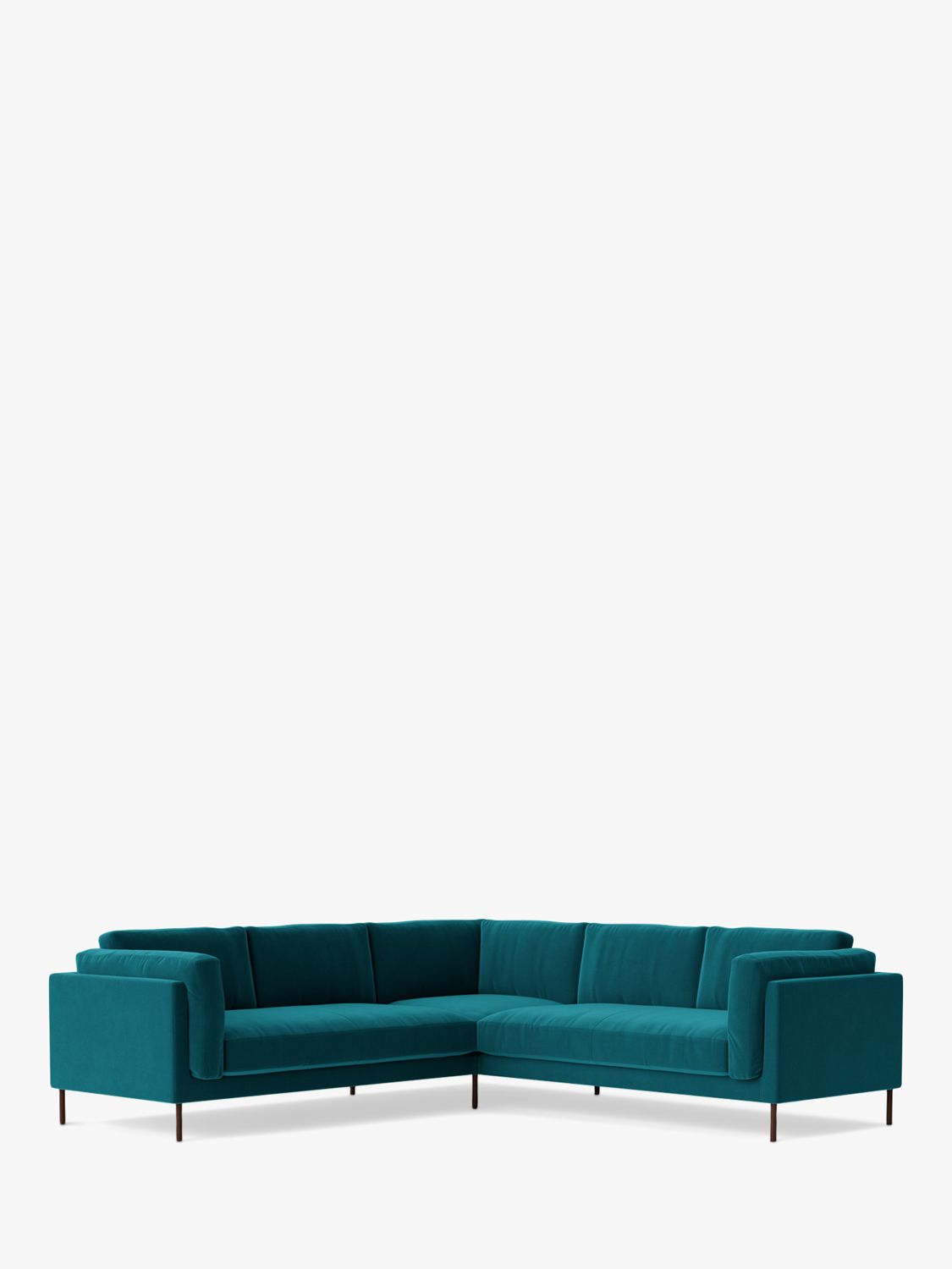 Photo of Swoon munich 5 seater corner sofa dark leg