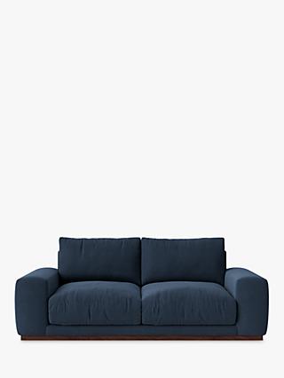 Denver Range, Swoon Denver Medium 2 Seater Sofa, Indigo Wool