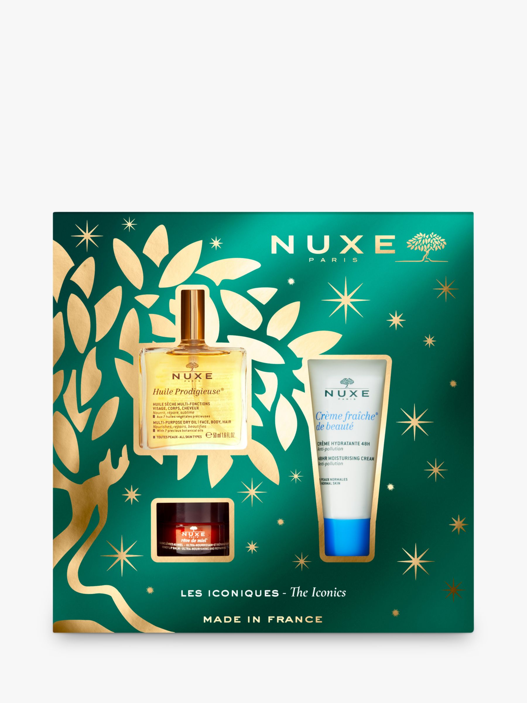 Nuxe Face And Body Iconics Skincare Gift Set