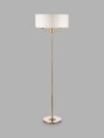 Laura Ashley Sorrento Floor Lamp, Antique Brass
