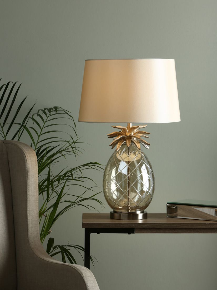 Laura Ashley Pineapple Glass Large Table Lamp