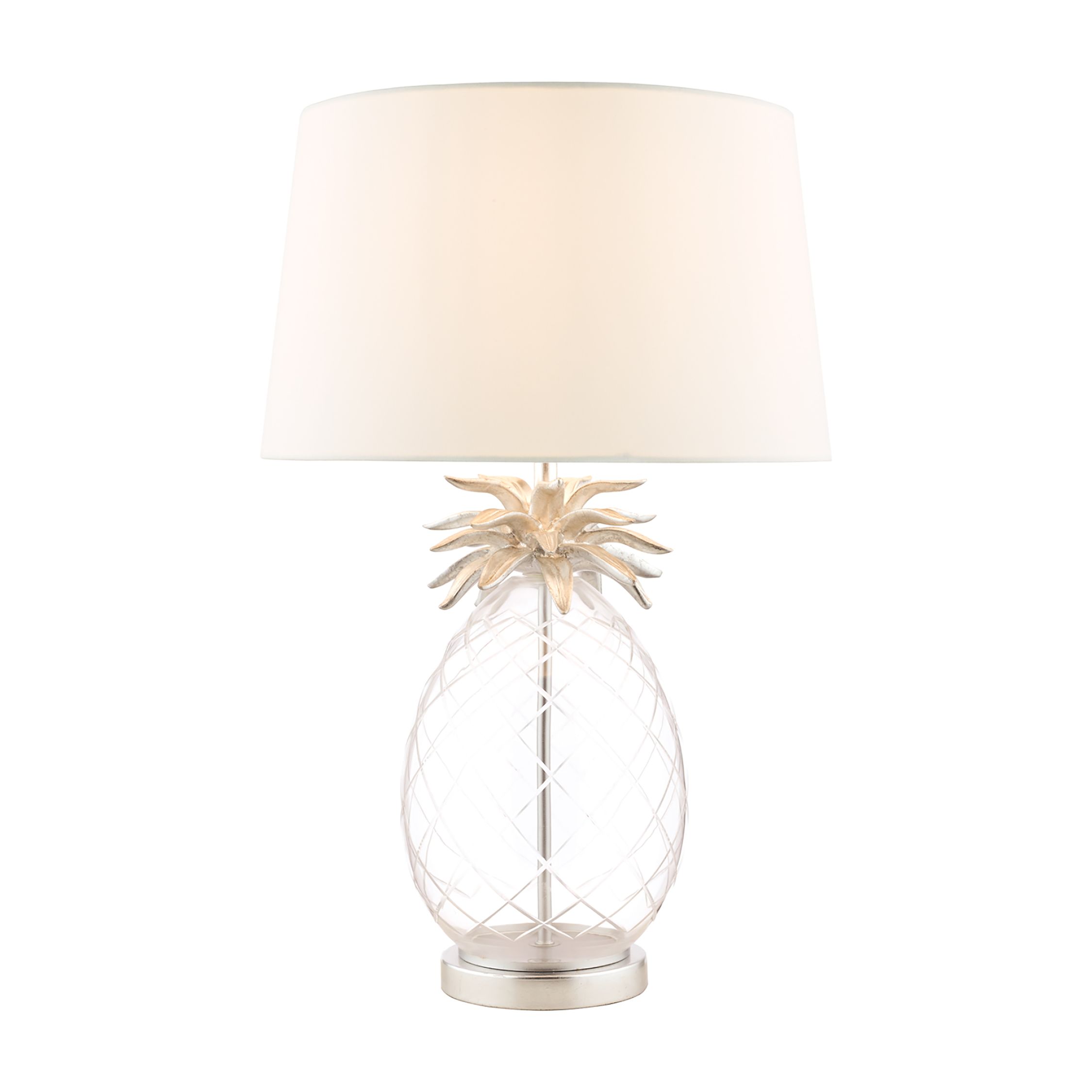 Photo of Laura ashley pineapple glass large table lamp