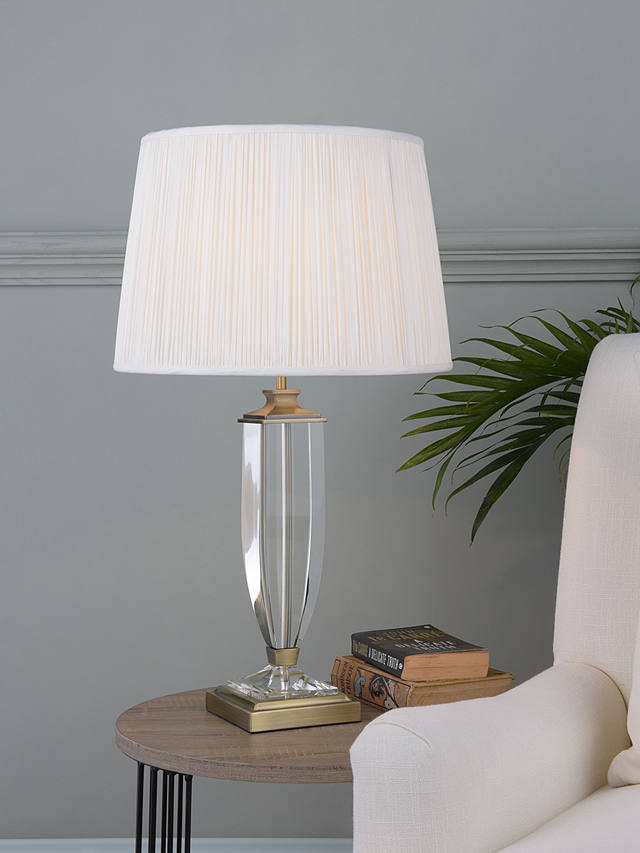 Laura Ashley Grand Carson Crystal Table, Ethan Allen Traditional Table Lamps Uk