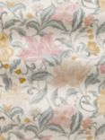 John Lewis Lydia Floral Vinyl Wallpaper, Turmeric