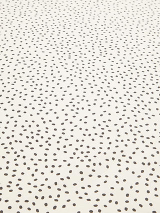 John Lewis ANYDAY Spots PVC Tablecloth Fabric, Monochrome