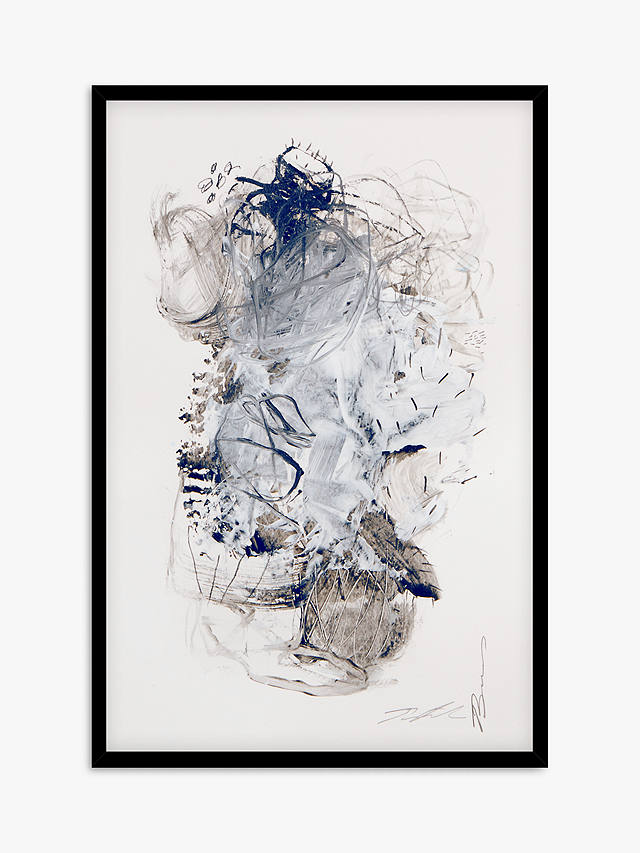 Natasha Barnes - 'Semblance II' Framed Print, 62 x 42cm, Blue/Multi