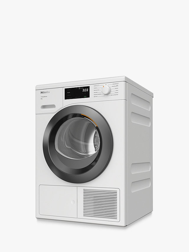 Miele TED265WP Freestanding Heat Pump Tumble Dryer, 8kg Load, White