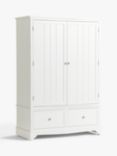 John Lewis St Ives Double Wardrobe with 2 Drawers