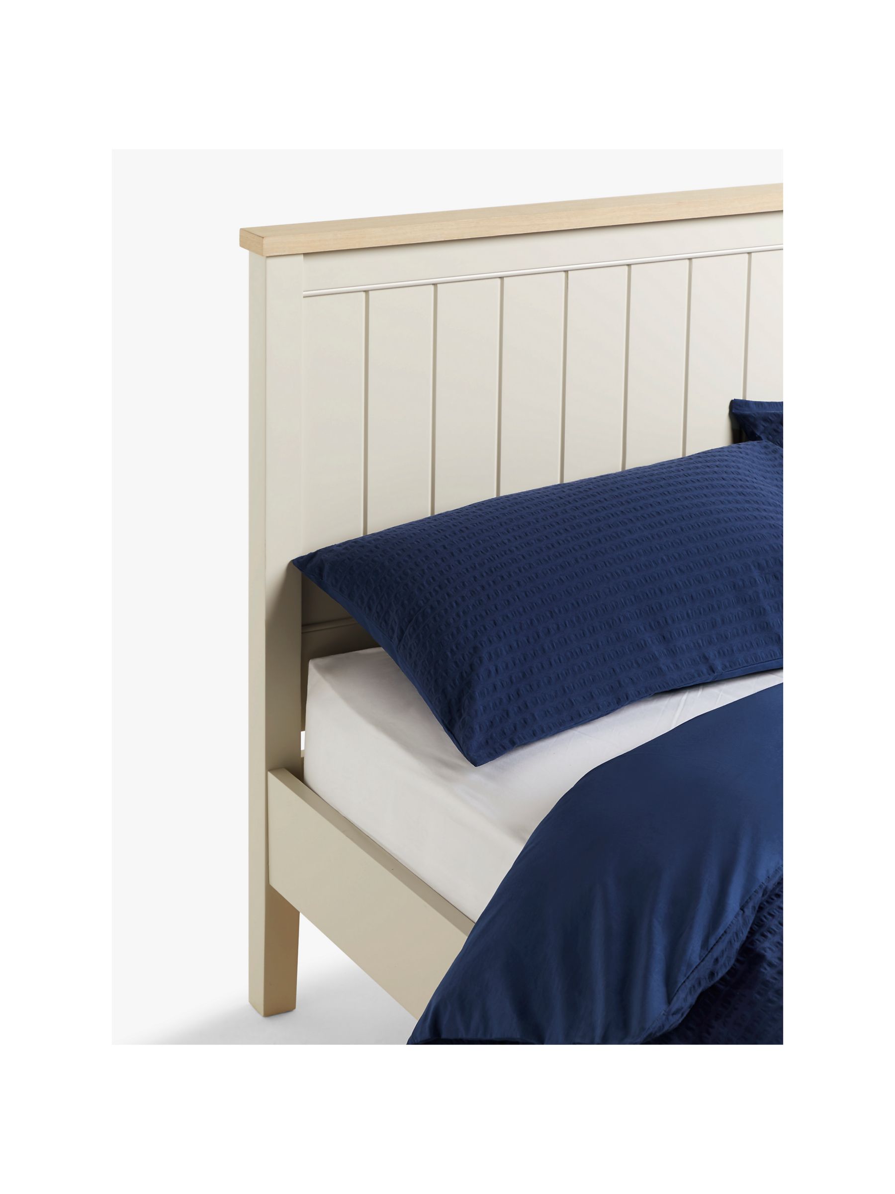 John Lewis St Ives Bed Frame, King Size, Beige Haze