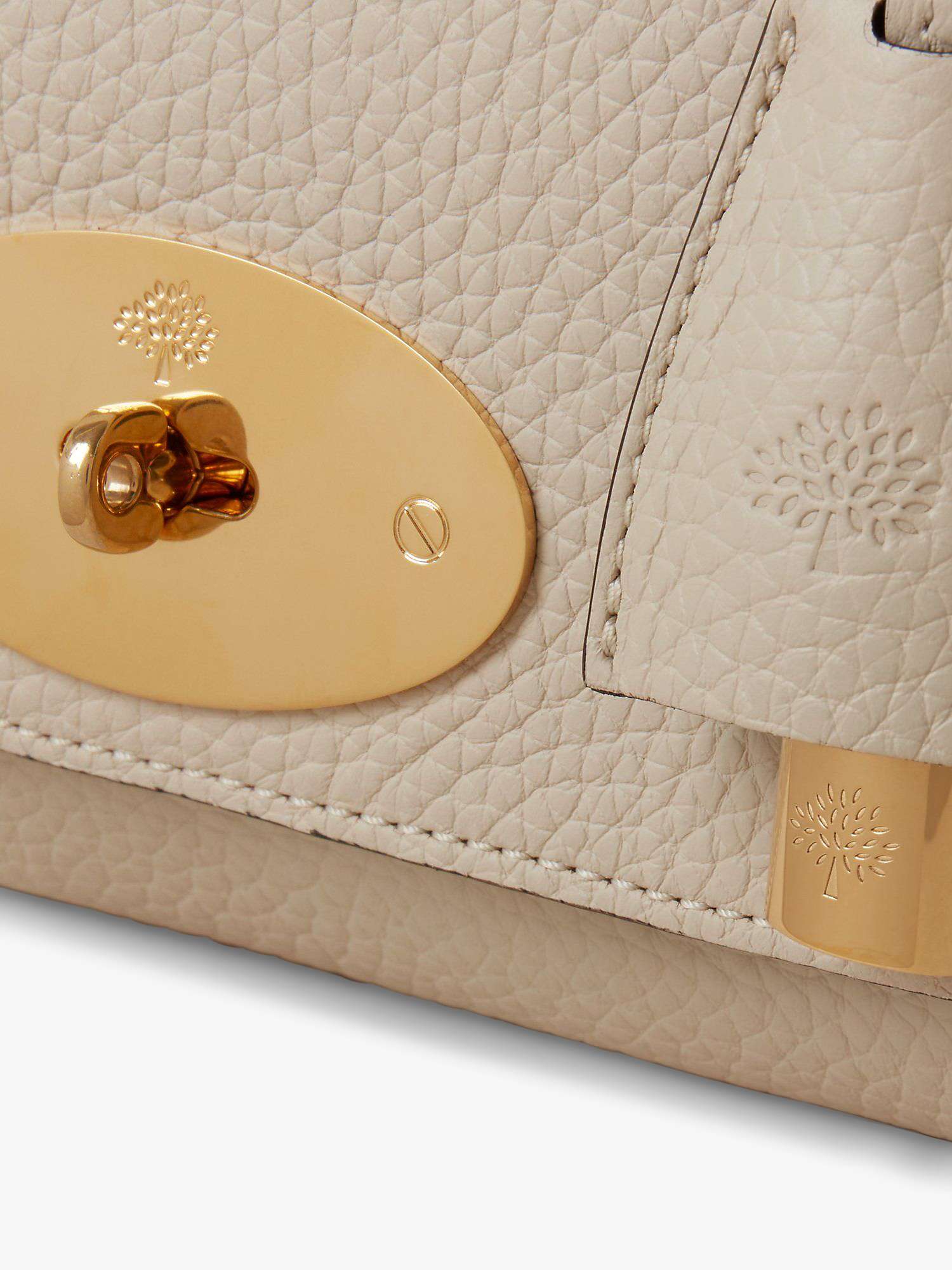 Buy Mulberry Lily Heavy Grain Leather Shoulder Bag Online at johnlewis.com