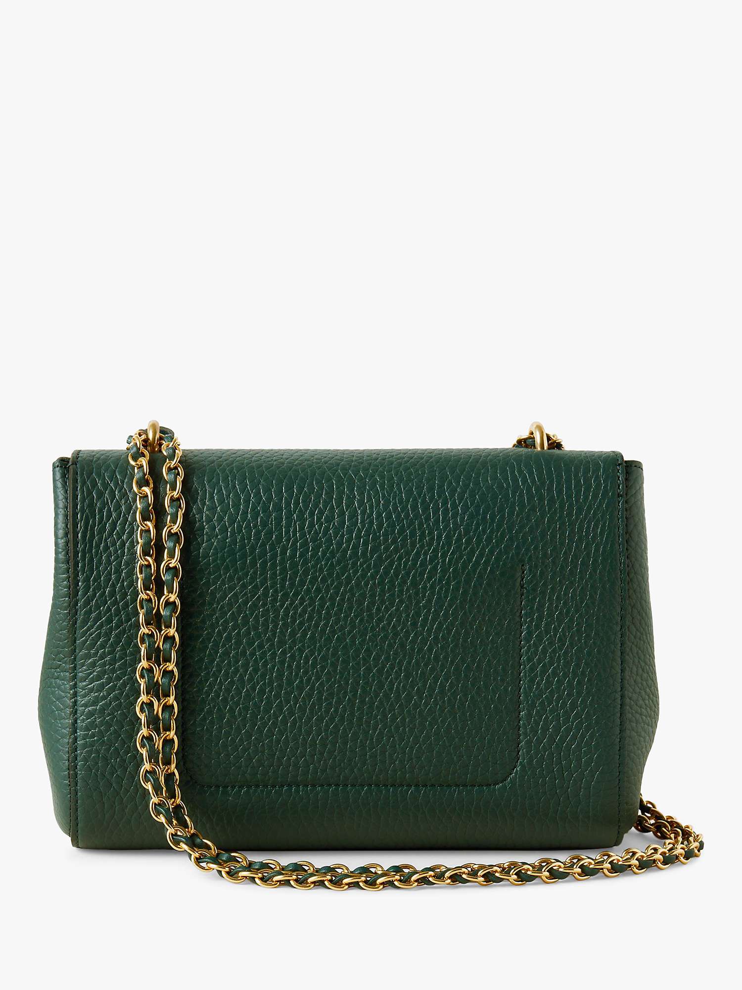 Buy Mulberry Lily Heavy Grain Leather Shoulder Bag Online at johnlewis.com