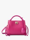 Mulberry Small Iris Spongy Patent Leather Shoulder Bag, Mulberry Pink
