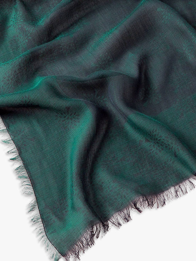 Mulberry Tamara Square Cotton Scarf, Mulberry Green