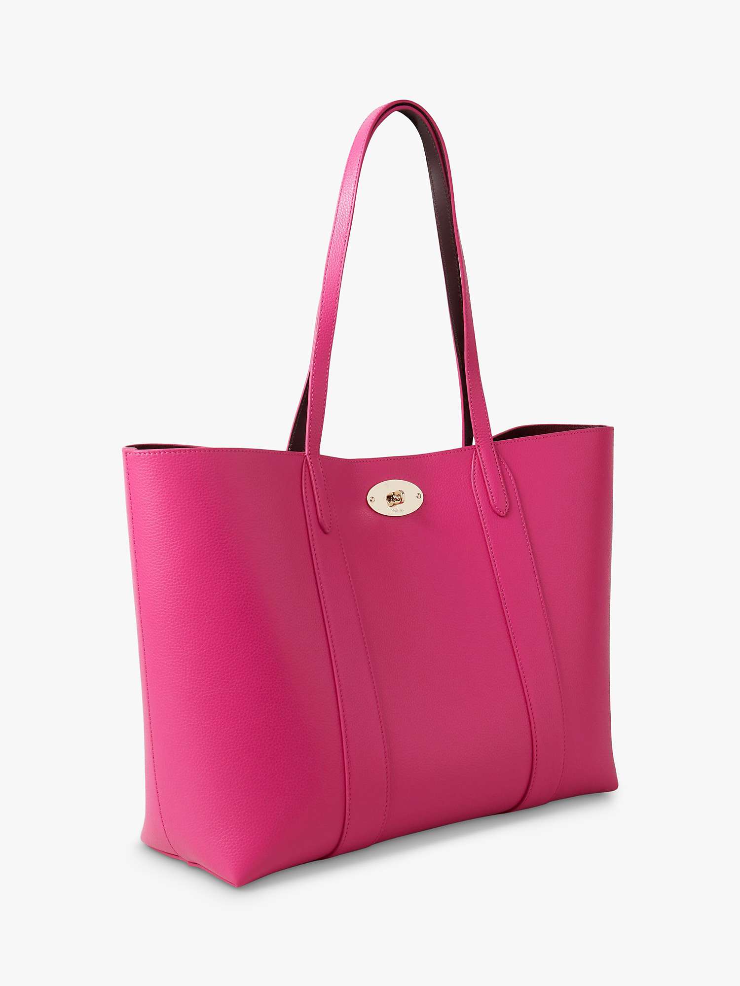 Mulberry Bayswater Small Classic Grain Leather Tote Bag, Mulberry