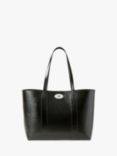 Mulberry Bayswater Spongy Patent Leather Tote Bag, Black
