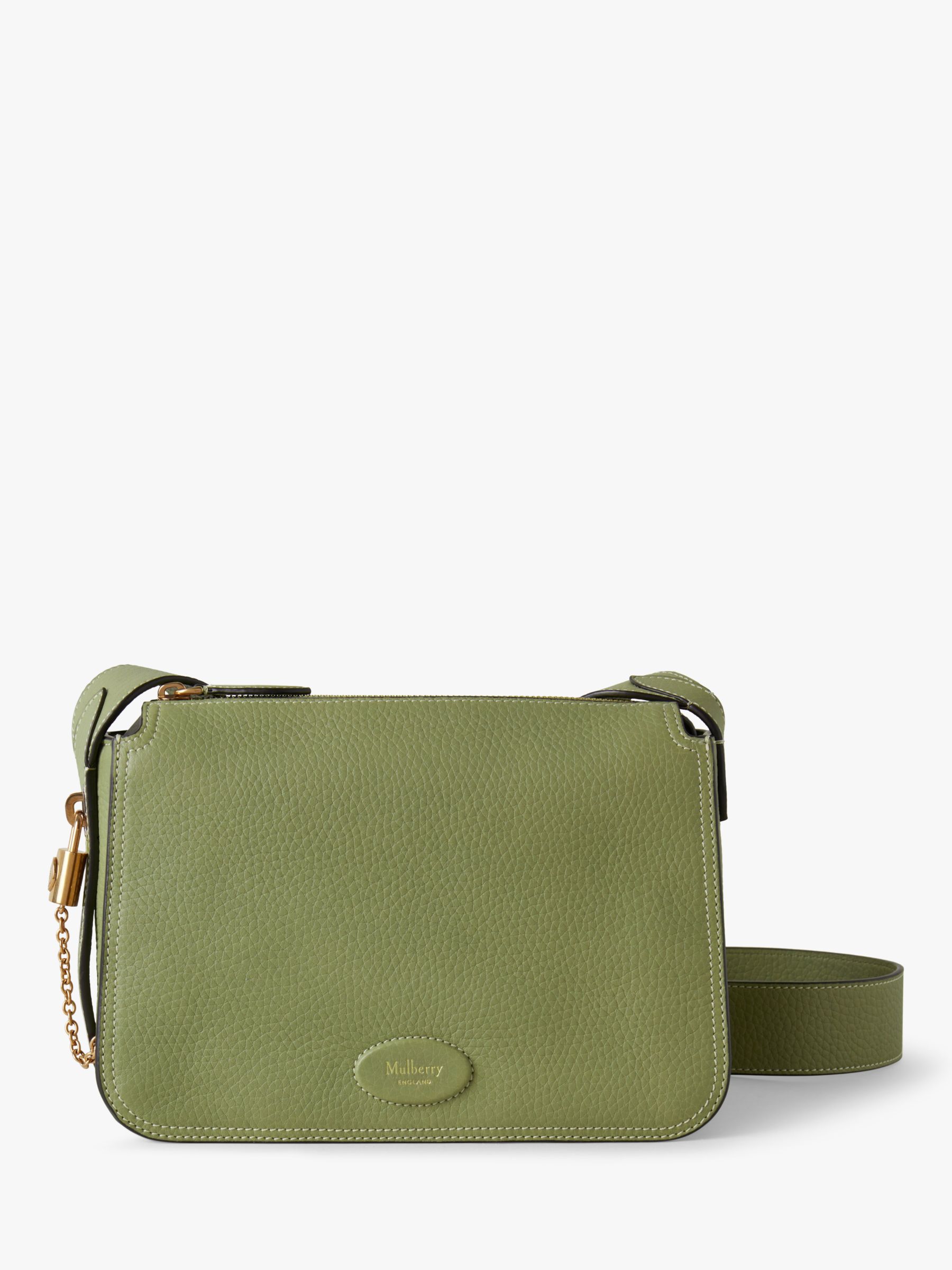 Mulberry Billie Small Classic Grain Leather Cross Body Bag, Summer ...