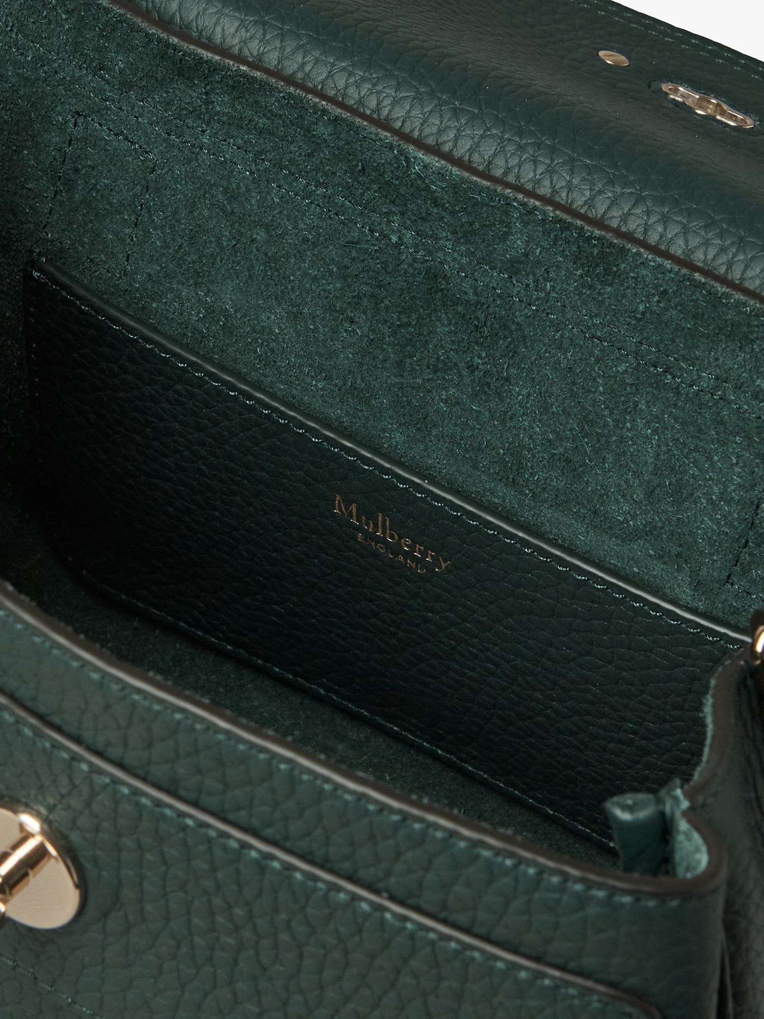 Buy Mulberry Mini Alexa Heavy Grain Leather Cross Body Bag Online at johnlewis.com