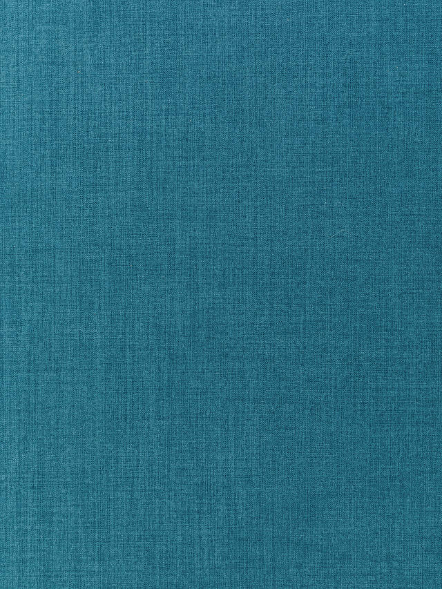 John Lewis Soft Weave Plain Fabric, Teal, Price Band A