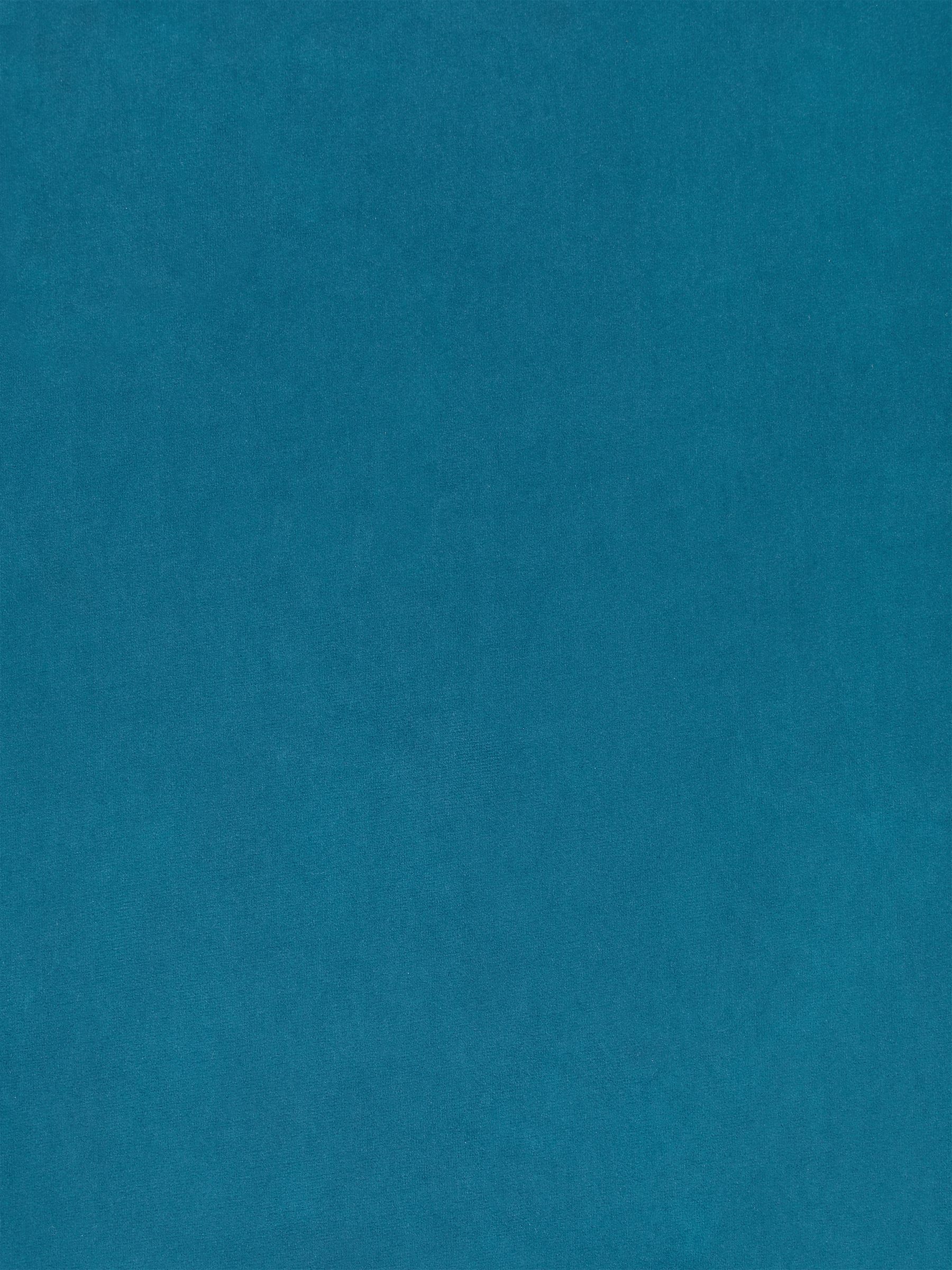 Petrol Blue Stretch Velvet Fabric