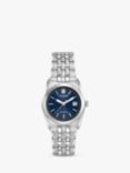 Citizen EW2290-54L Women's Eco-Drive Date Bracelet Strap Watch, Silver/Blue