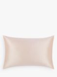 Mother of Pearl Organic Silk Pillowcase, Plaster