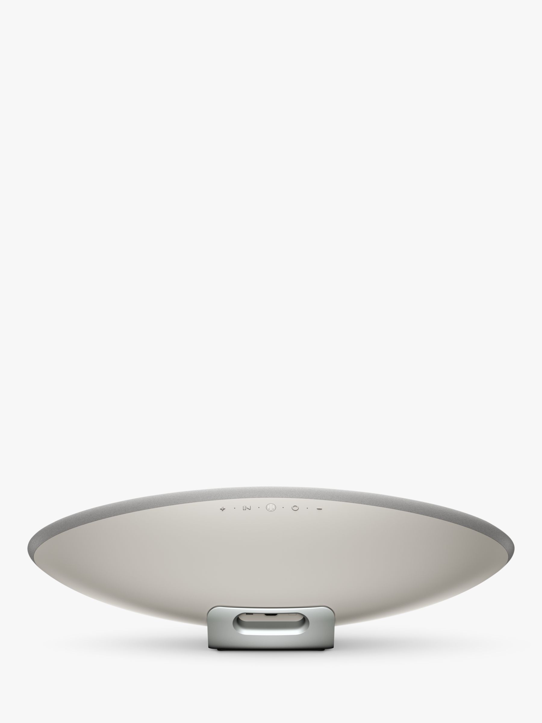 Bowers & Wilkins Zeppelin Wireless Smart Wi-Fi Bluetooth Speaker, Pearl