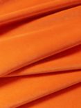 Aquaclean Harriet Plain Velvet Fabric, Orange, Price Band C