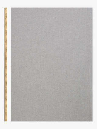 John Lewis Relaxed Linen Plain Fabric, Storm, Price Band B