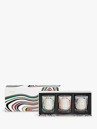 Diptyque Festive Treasures Candle Gift Set, 3 x 70g