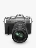 Fujifilm X-T30 Mark II Compact System Camera with XF 18-55mm OIS Lens, 4K Ultra HD, 26.1MP, Wi-Fi, Bluetooth, OLED EVF, 3” LCD Tilting Touch Screen, Silver