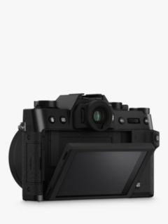 Fujifilm X-T30 Mark II Compact System Camera with XC 15-45mm OIS Lens, 4K Ultra HD, 26.1MP, Wi-Fi, Bluetooth, OLED EVF, 3” LCD Tilting Touch Screen, Black