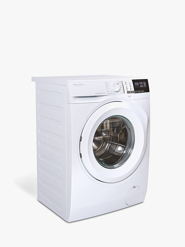Buy John Lewis JLWM1309 Freestanding Washing Machine, 9kg Load, 1400rpm Spin, White Online at johnlewis.com
