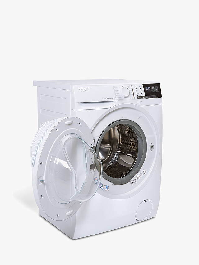 Buy John Lewis JLWM1309 Freestanding Washing Machine, 9kg Load, 1400rpm Spin, White Online at johnlewis.com