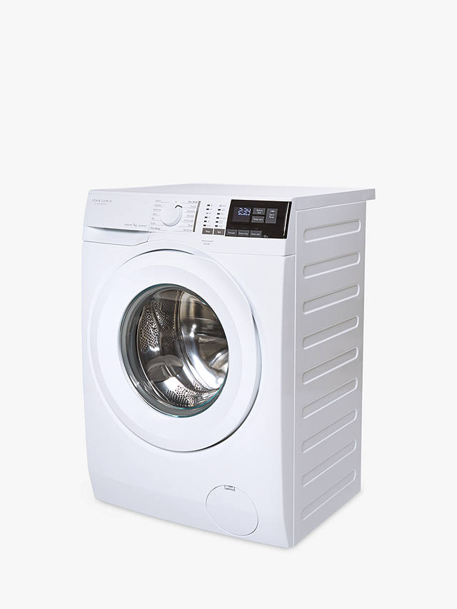 Buy John Lewis JLWM1307 Freestanding Washing Machine, 7kg Load, 1400rpm Spin, White Online at johnlewis.com