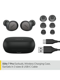 Jabra For Jabra Elite 7 Pro Charging Box Case Bluetooth-compatible Earphone Cover UK 