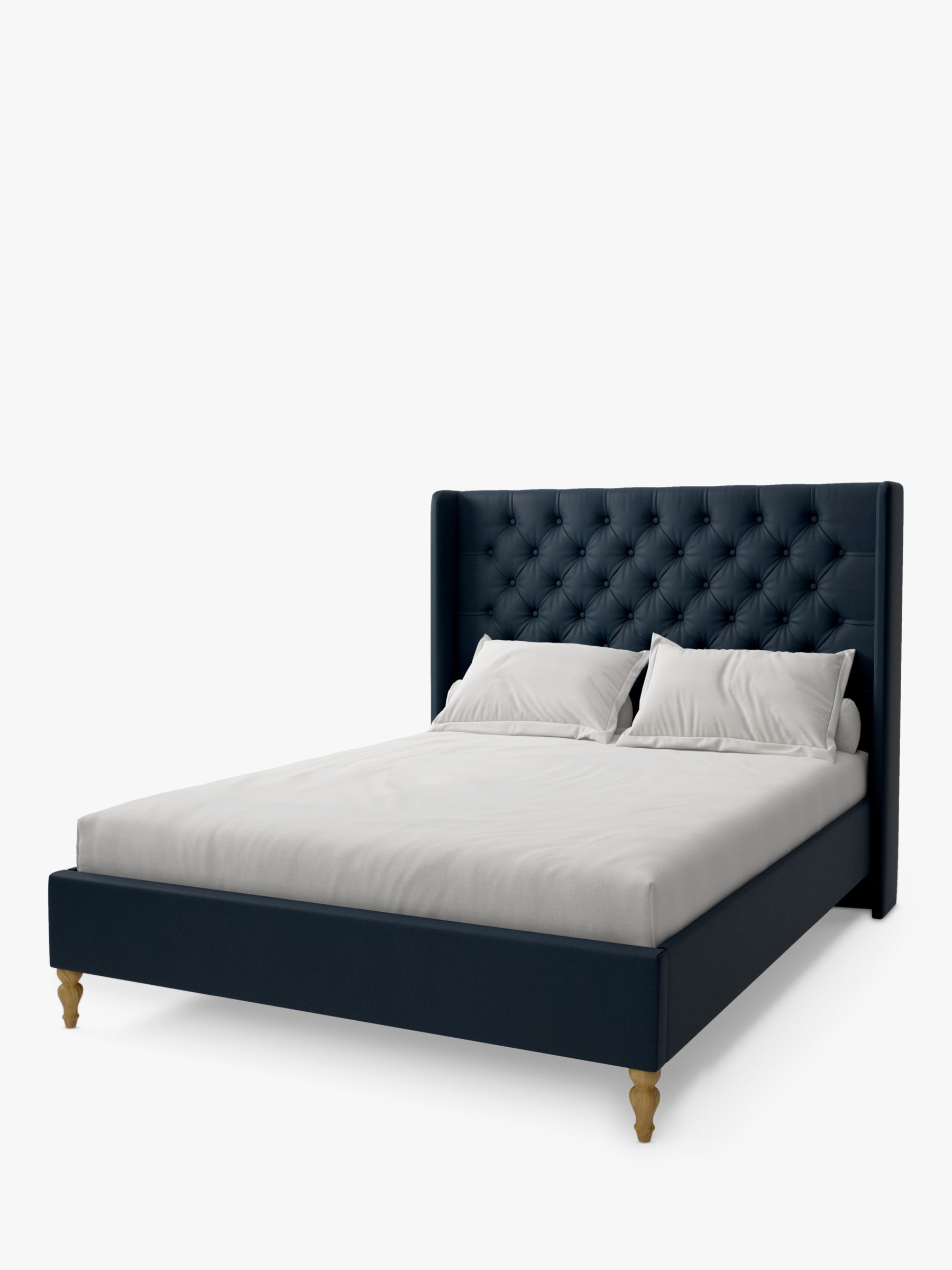 Photo of Koti home astley upholstered bed frame king size