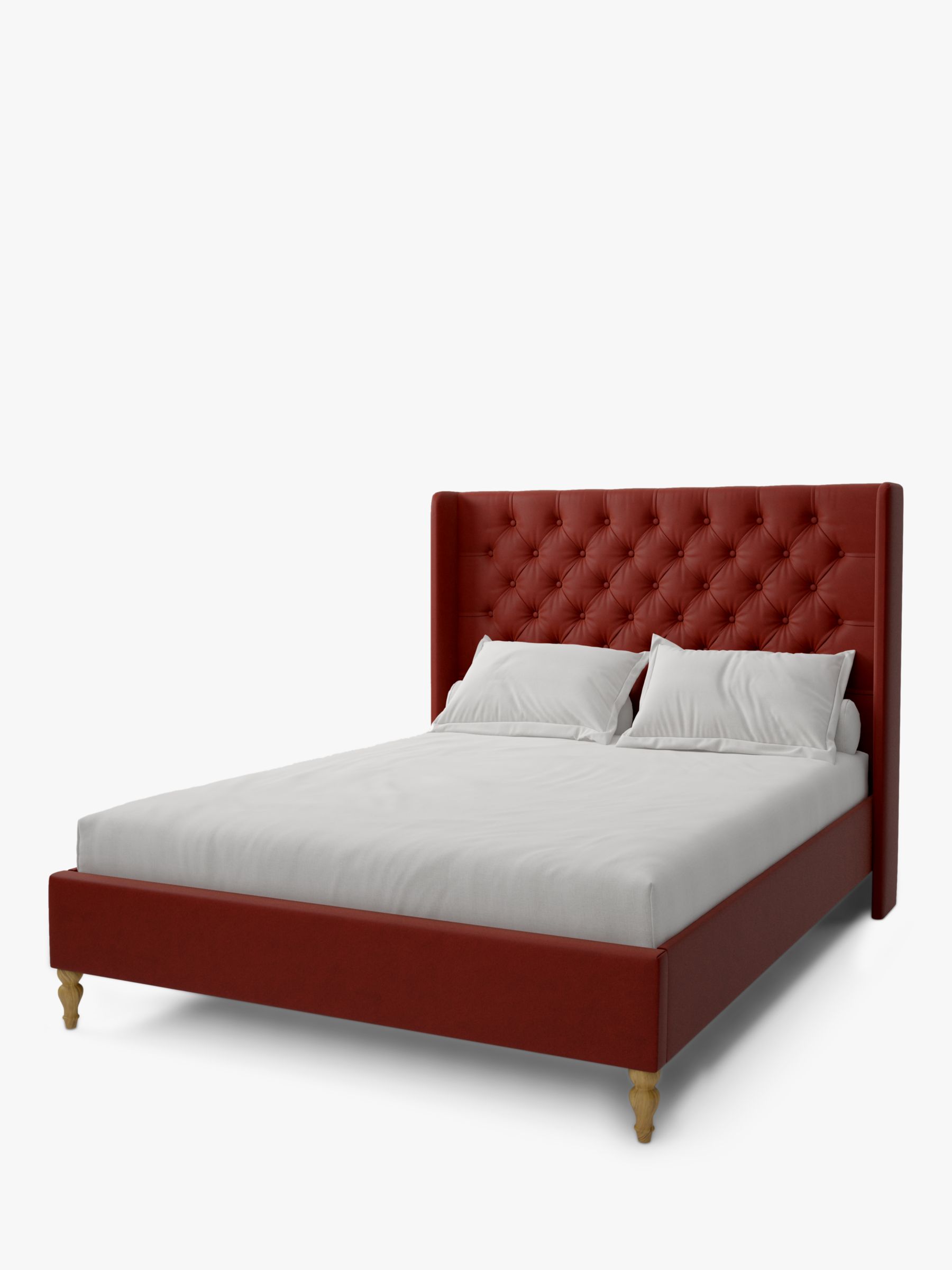 Photo of Koti home astley upholstered bed frame double