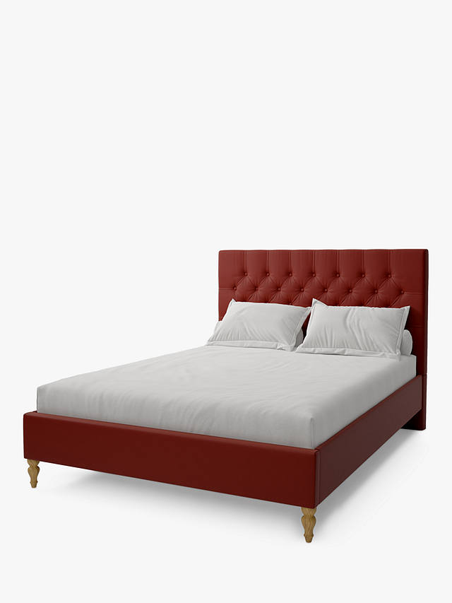 Koti Home On Upholstered Bed Frame, Double Bed Frame For Deep Mattress