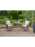 LG Outdoor Monaco 2-Seat Round Garden Bistro Table & Chairs Set