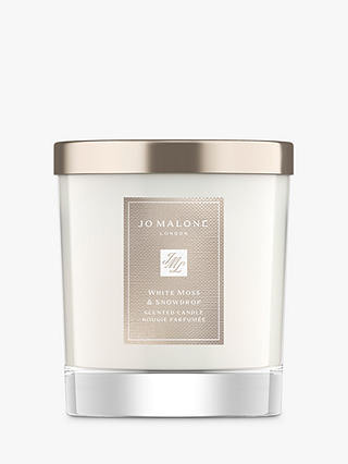 Jo Malone London White Moss & Snowdrop Home Scented Candle, 200g